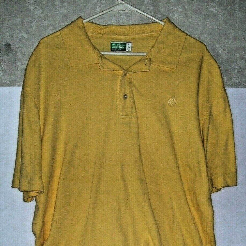 Ben Hogan Performance Men's Yellow Polo Size Large